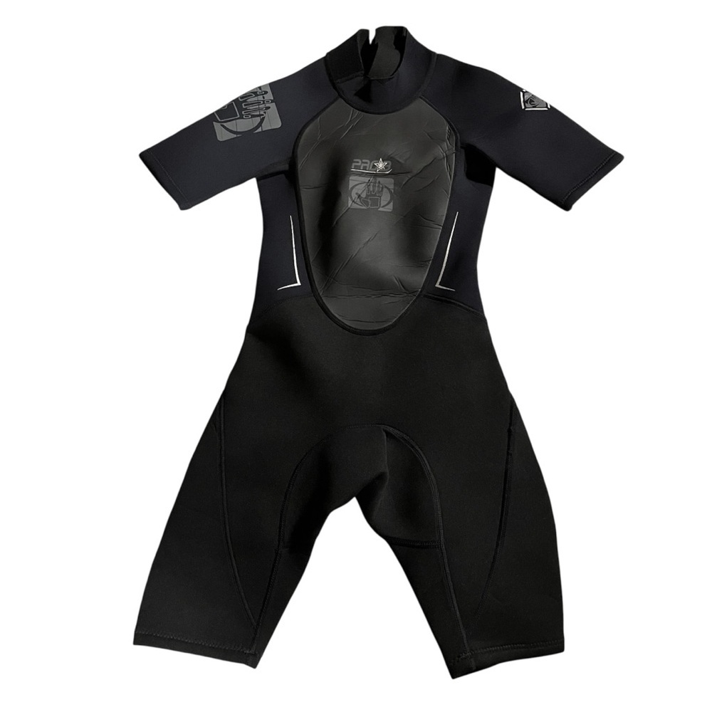 Body Glove Kids Black Short Sleeve Wetsuit with Zipper 8 - Picture 1 of 12